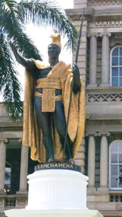 King Kamehameha I, Honolulu